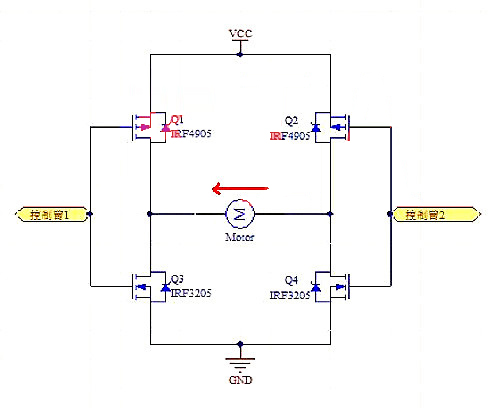 場(chǎng)效應(yīng)管 電機(jī)驅(qū)動(dòng)