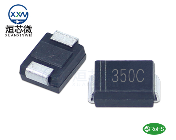 P6SMB350CA參數(shù),TVS二極管P6SMB350CA瞬態(tài)(變)抑制二極管